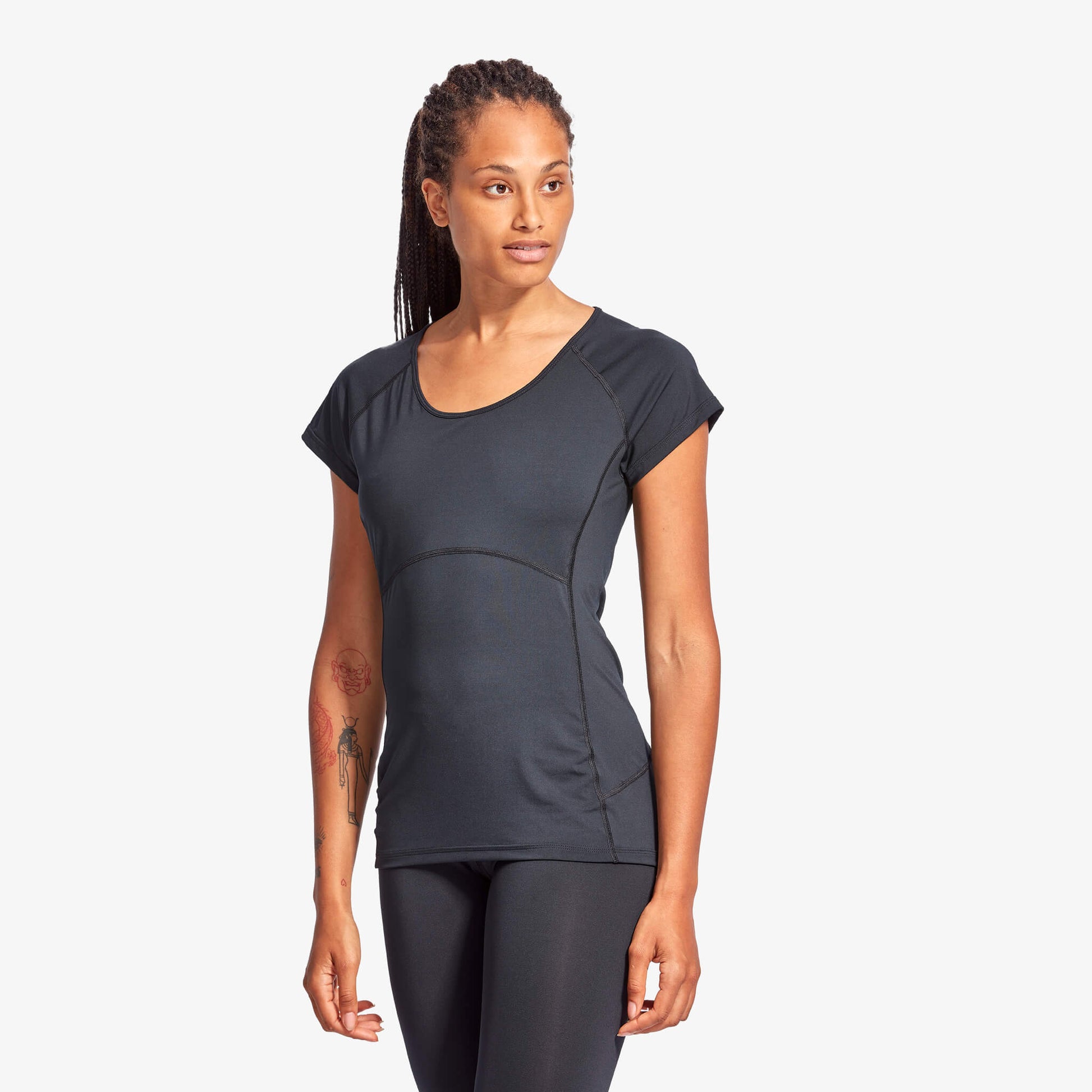 Women's Infrared Performance Cap Sleeved Top SS - Bascora