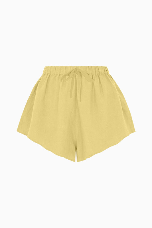 The Charlotte Shorts in yellow