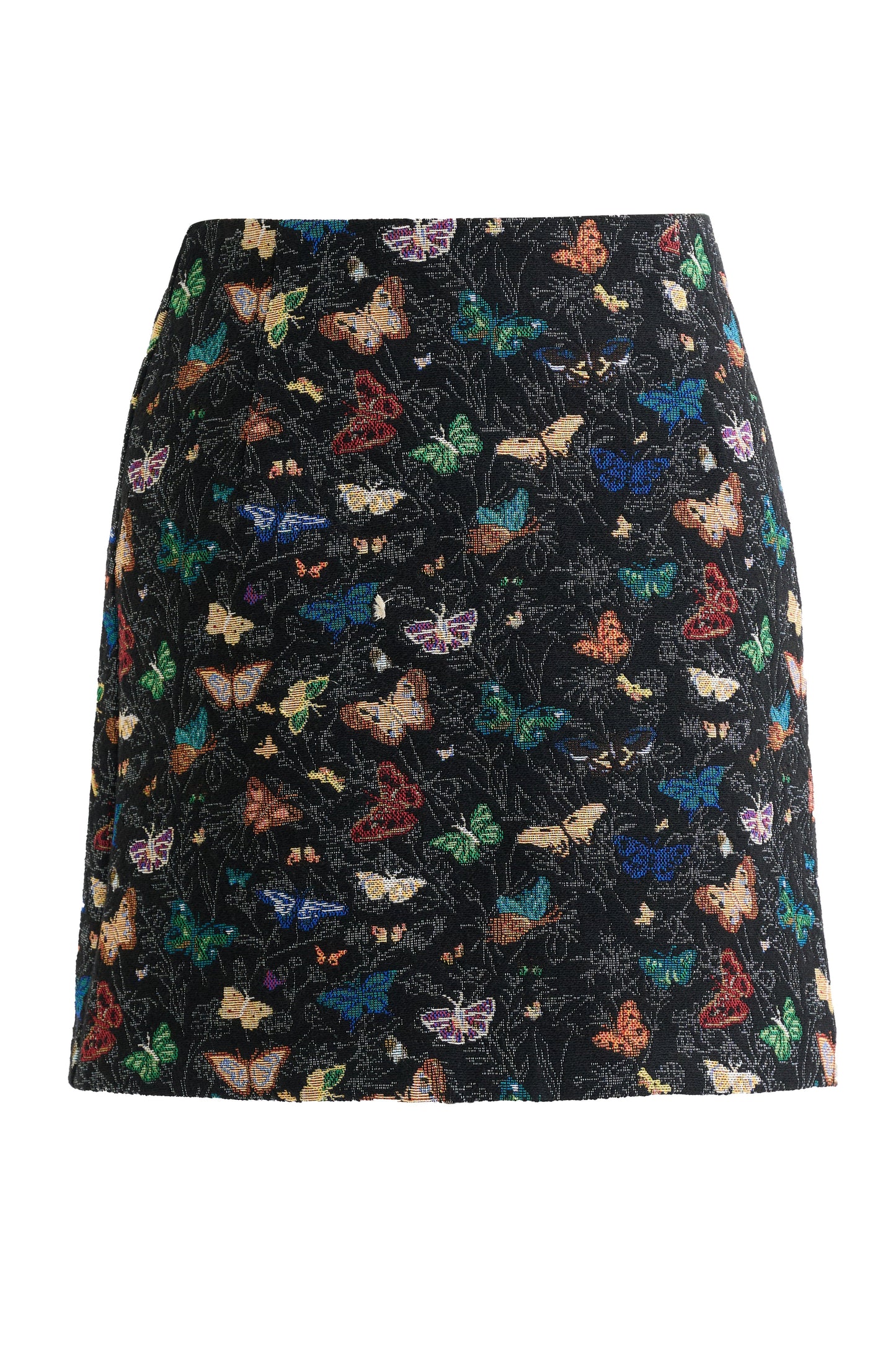 Aubin Butterfly Ball Jacquard Mini A-Line Skirt β Multicoloured - Bascora
