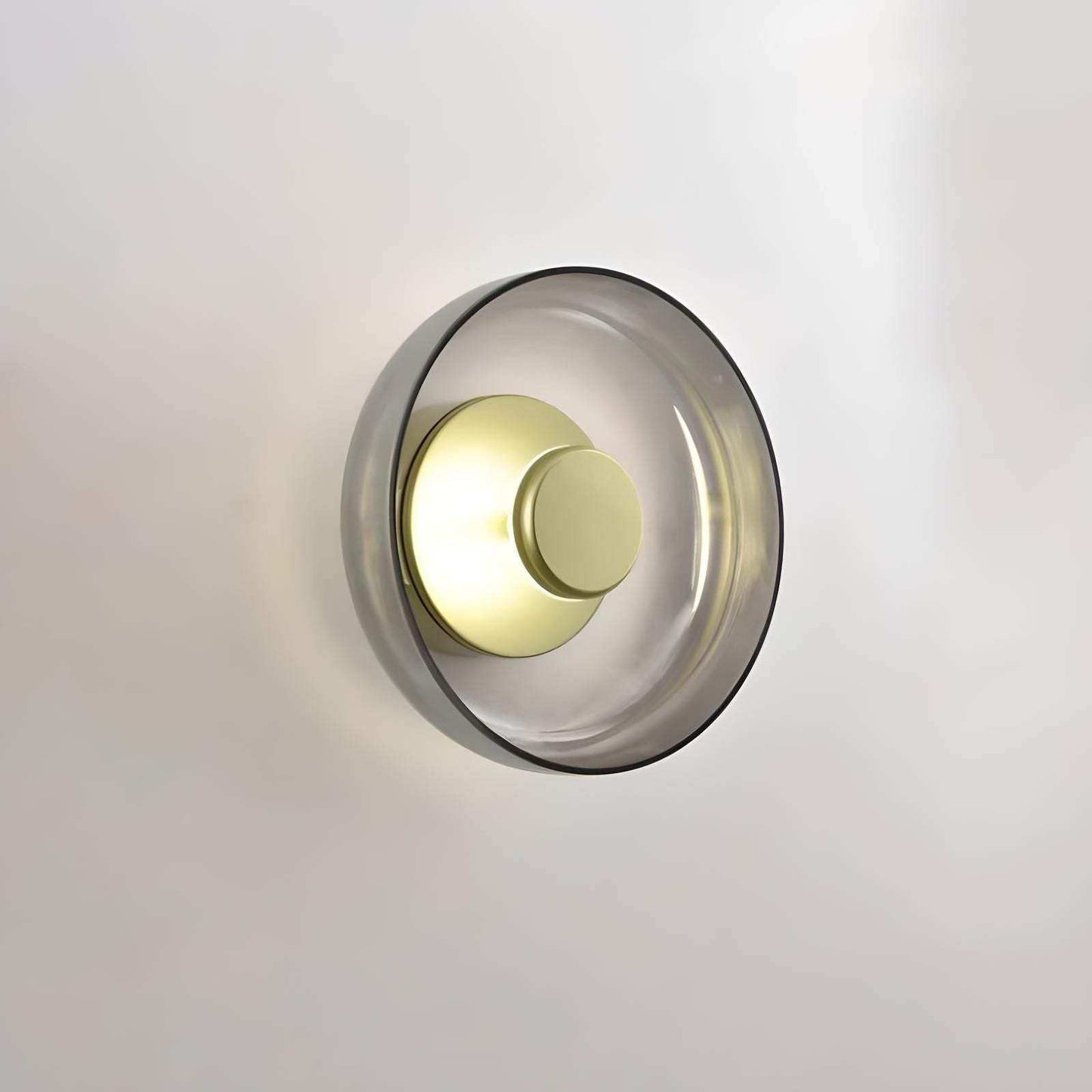 Aurora Wall Lamp - Glass and Metal LED Wall Light