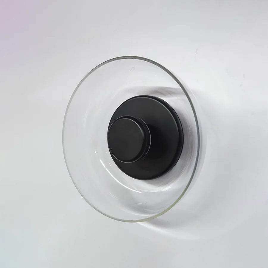 Aurora Wall Lamp - Glass and Metal LED Wall Light