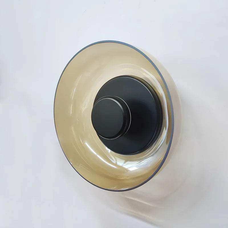 Aurora Wall Lamp - Glass and Metal LED Wall Light