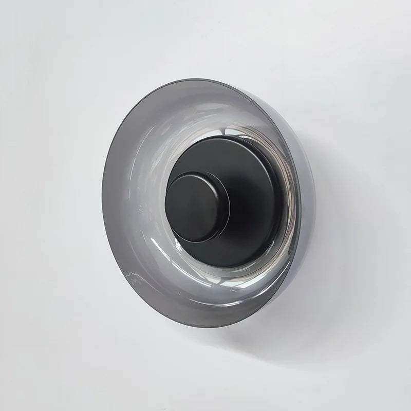 Aurora Wall Lamp - Glass and Metal LED Wall Light