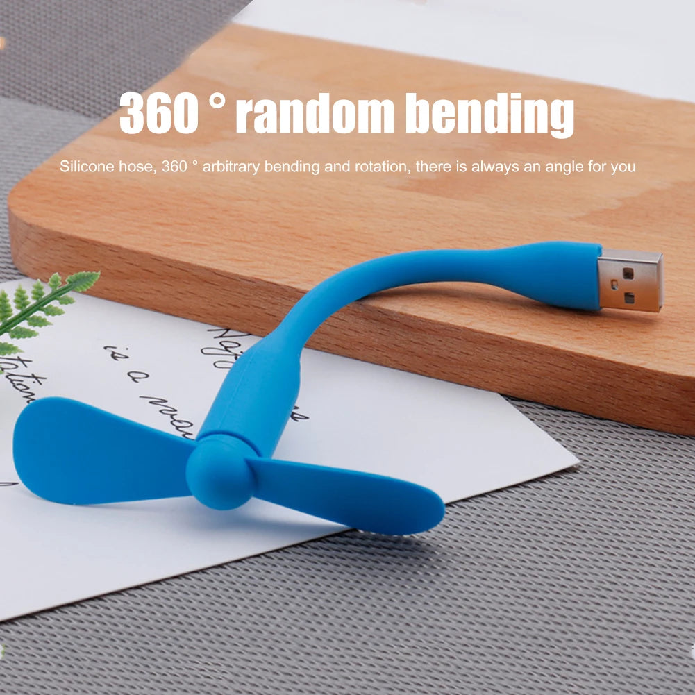 Flexible USB Fan - Portable Mini Cooling Fan