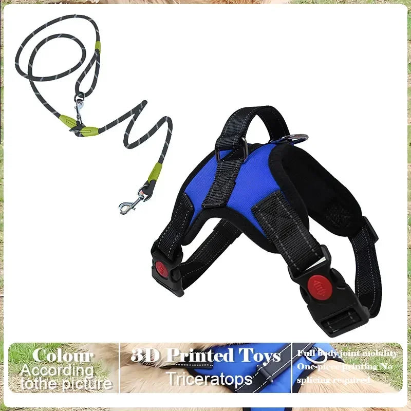 No-Pull Dog Harness with Control Handle - Reflective