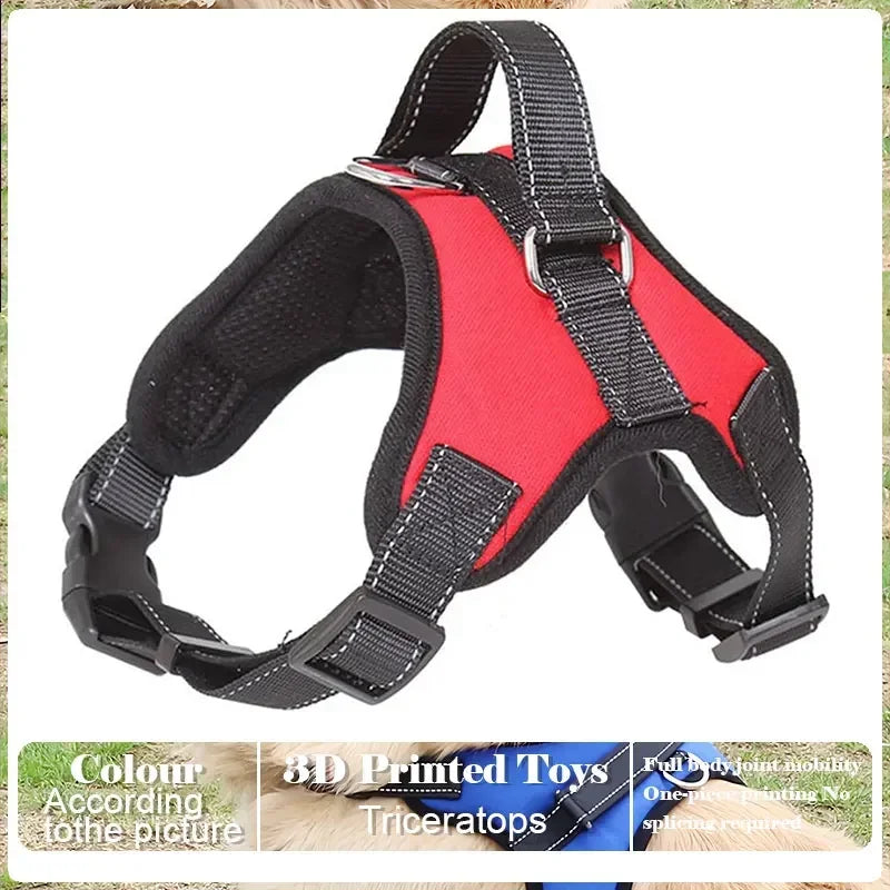 No-Pull Dog Harness with Control Handle - Reflective