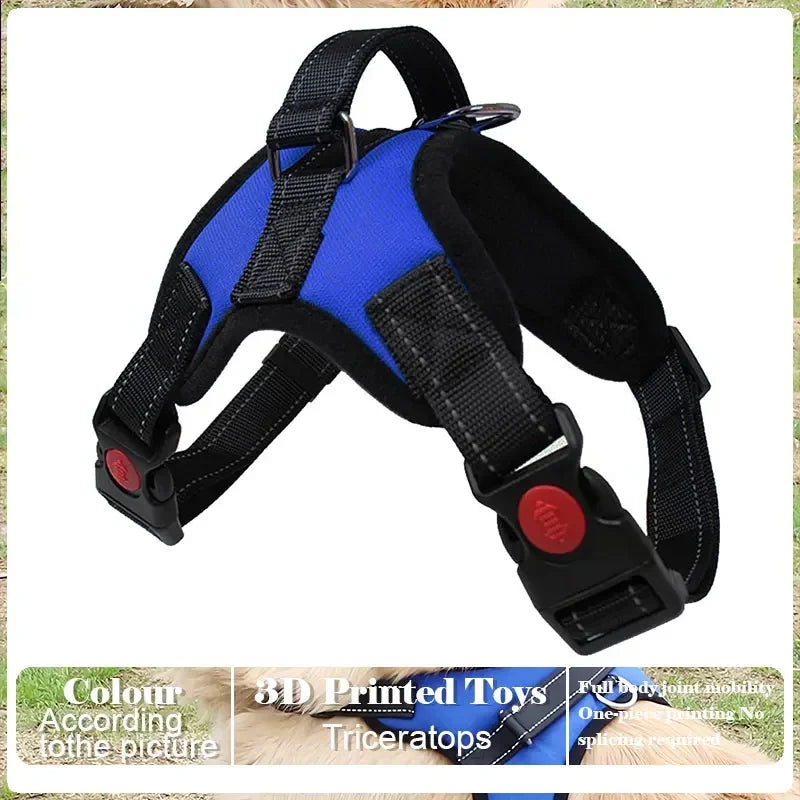 No-Pull Dog Harness with Control Handle - Reflective