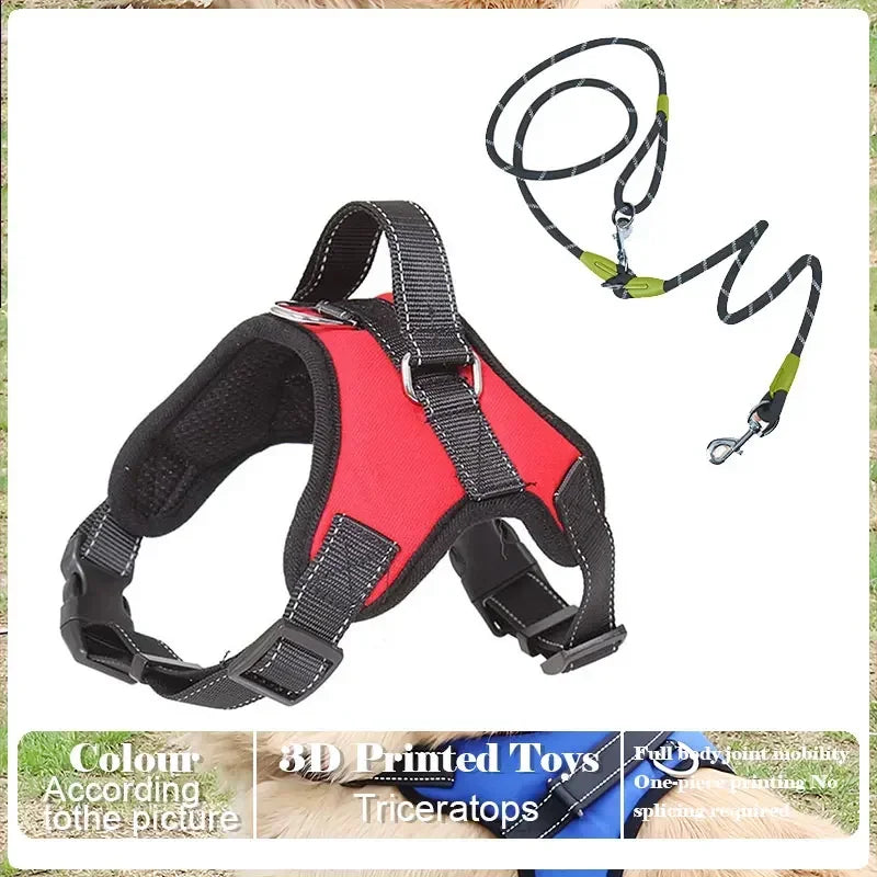 No-Pull Dog Harness with Control Handle - Reflective