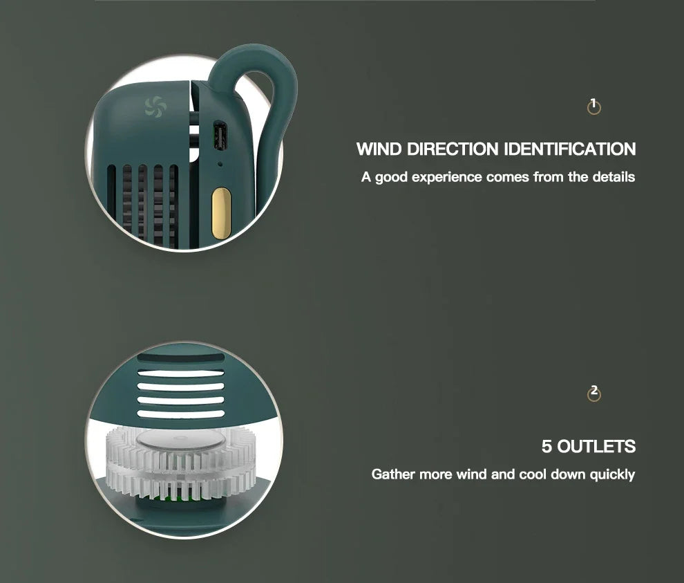Whirlwind Leafless USB Fan