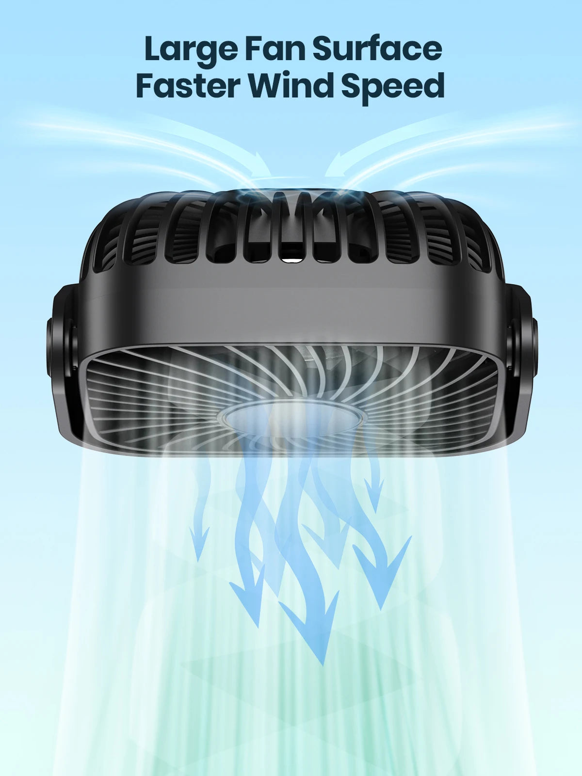 TOPK 4-Inch USB Mini Portable Fan