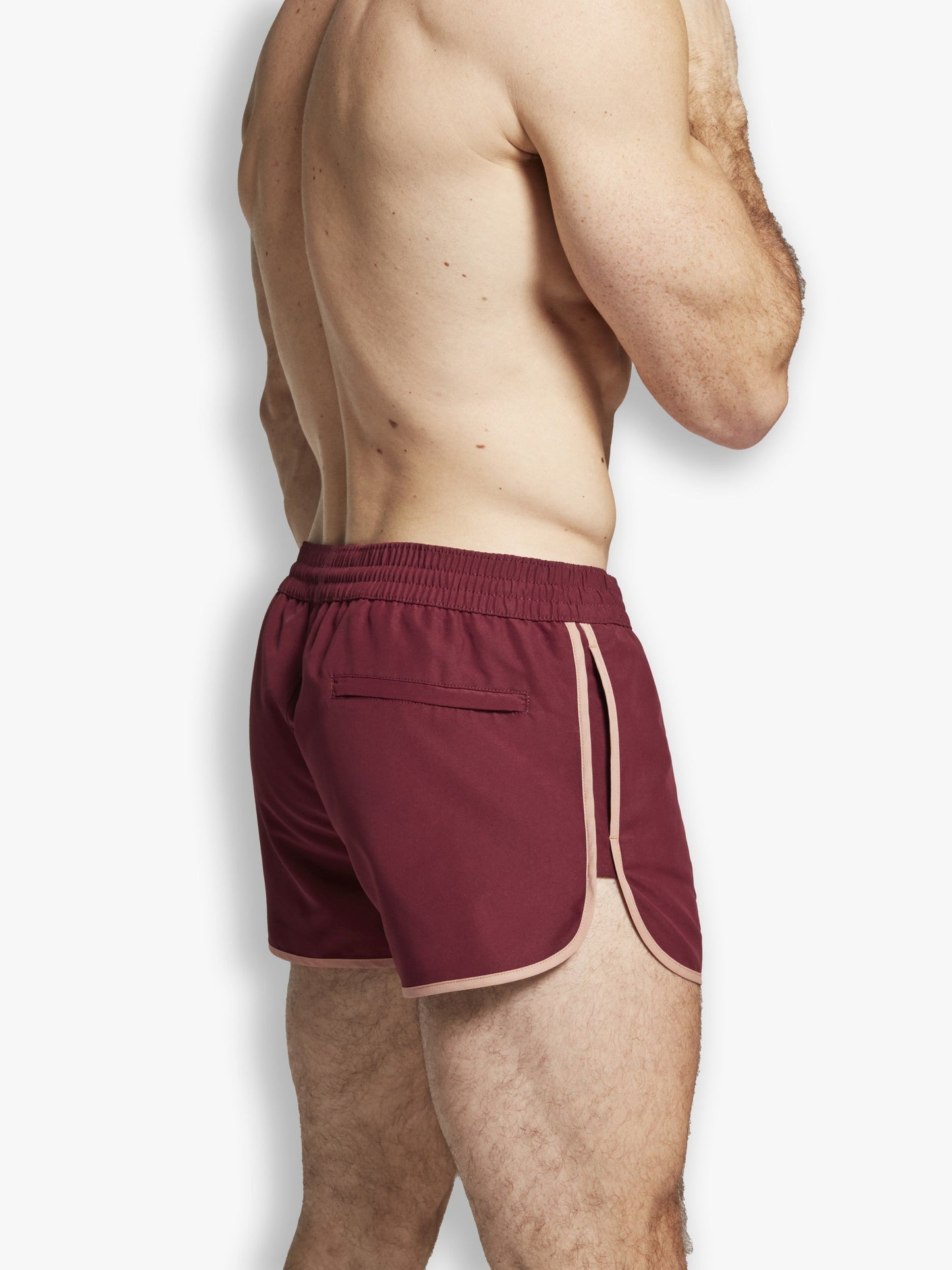 The Cameo Shorts | Burgundy - Bascora