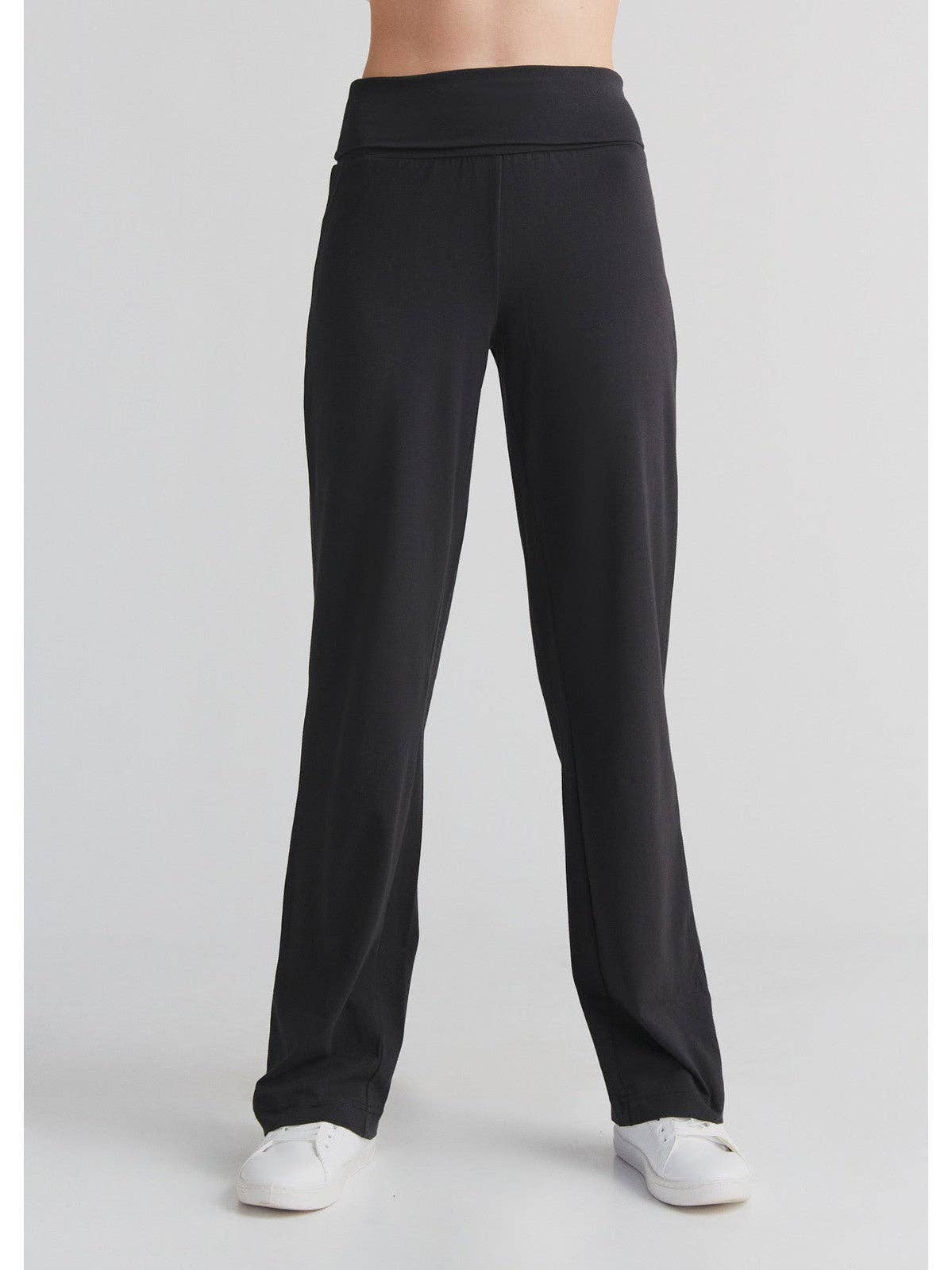 Organic Leggings with Wide Waistband