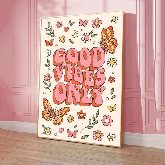 Good Vibes Only Print - Bascora
