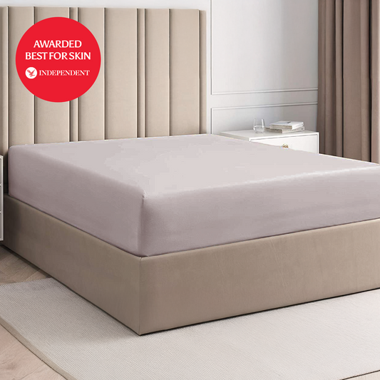 100% Organic Bamboo Silk Deep Fitted Sheet - Bascora