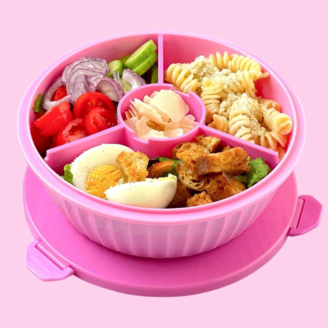 Yumbox Poke Bowl with 3 Compartment Divider - Various Colours