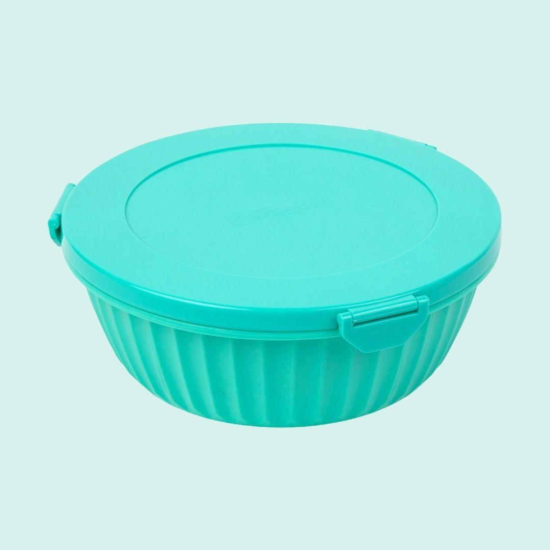 Yumbox Poke Bowl - Leakproof Salad Bowl with 4 Compartment Divider