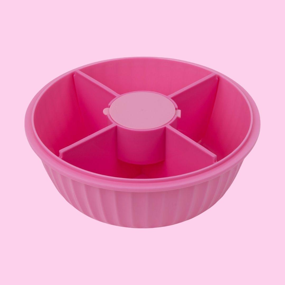 Yumbox Poke Bowl - Leakproof Salad Bowl with 4 Compartment Divider