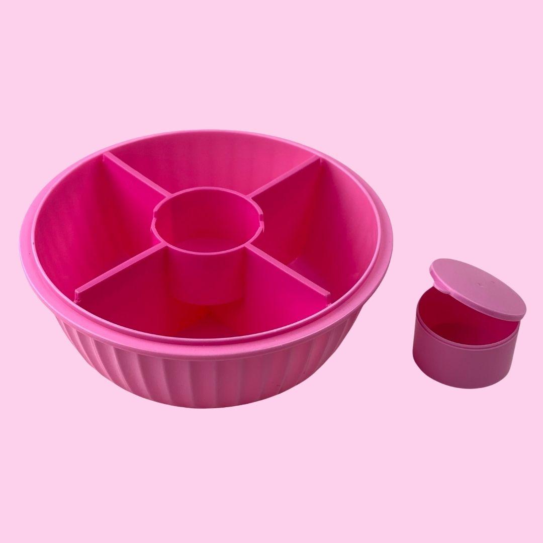 Yumbox Poke Bowl - Leakproof Salad Bowl with 4 Compartment Divider