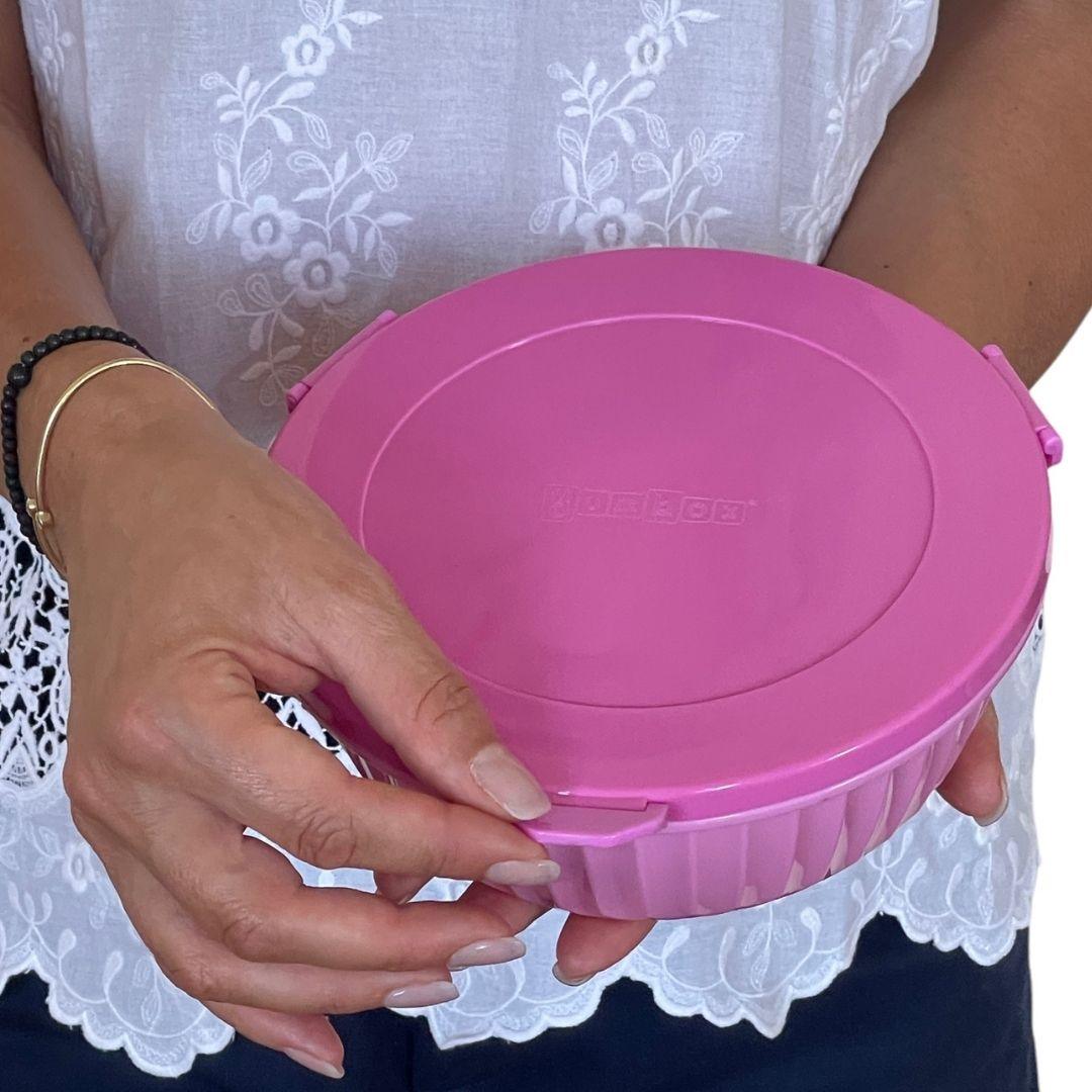 Yumbox Poke Bowl - Leakproof Salad Bowl with 4 Compartment Divider