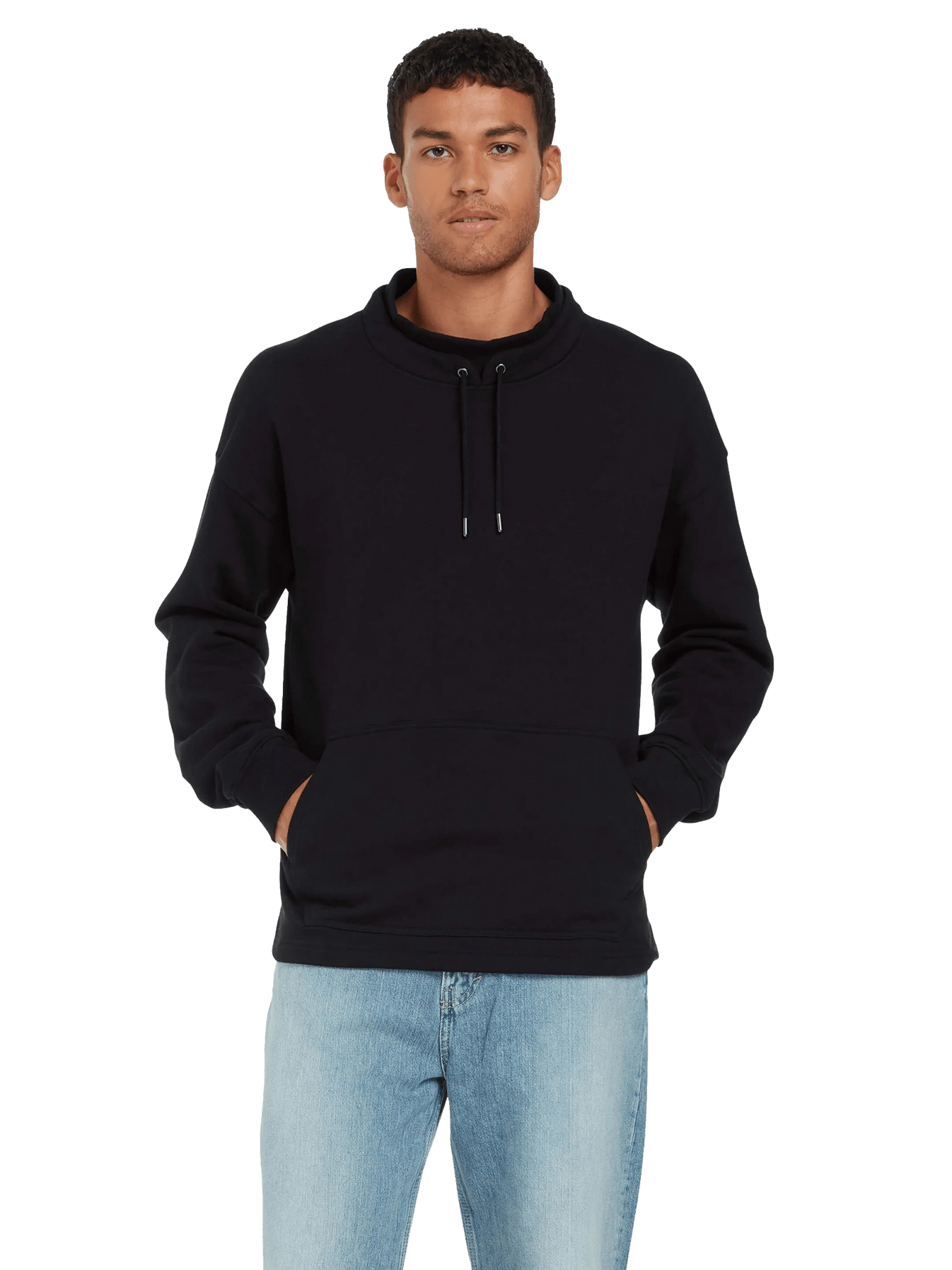 Organic Mock Neck Sweatshirt β Unisex - Bascora