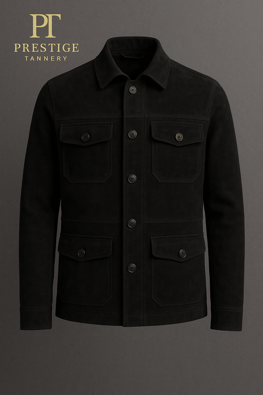 Prestige Tannery Field Jacket – Suede Collection - Bascora