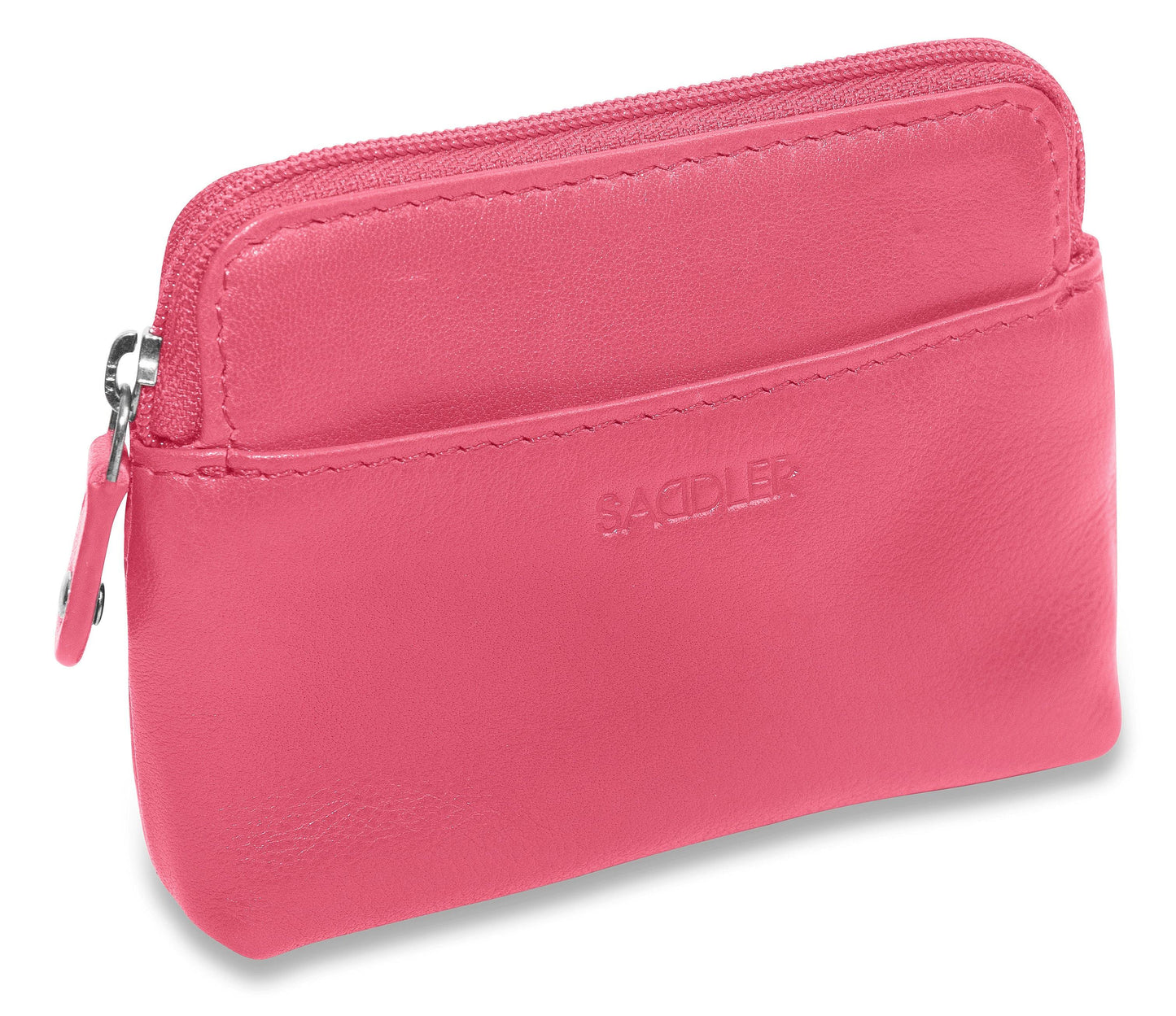 Pia RFID Leather Zip-Top Purse