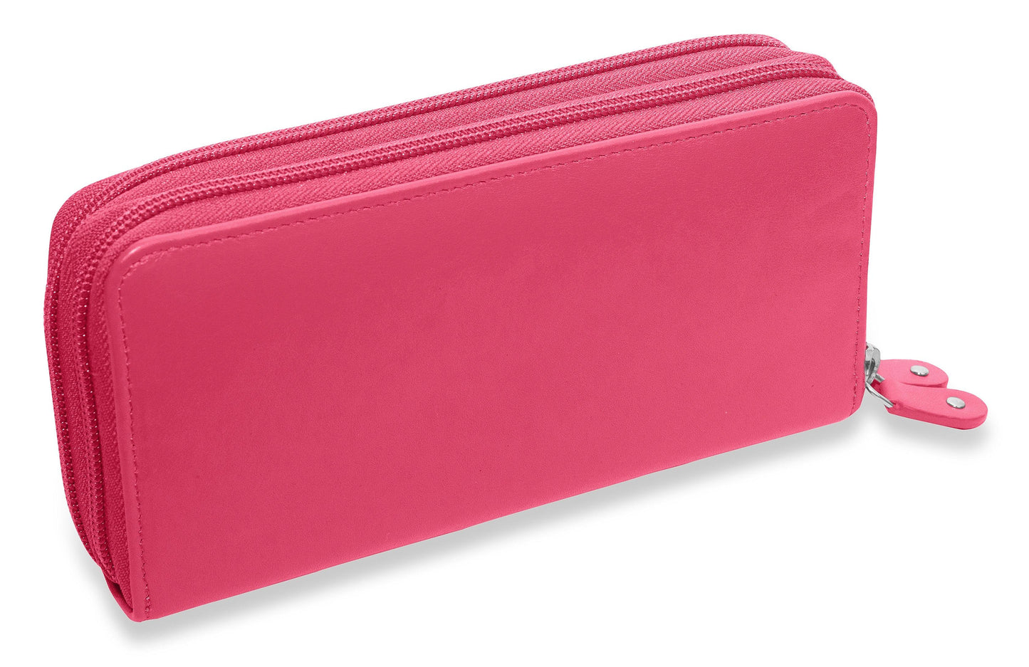 Gabriella RFID Leather Double Zip Around Purse