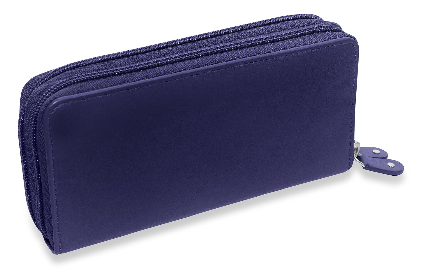 Gabriella RFID Leather Double Zip Around Purse