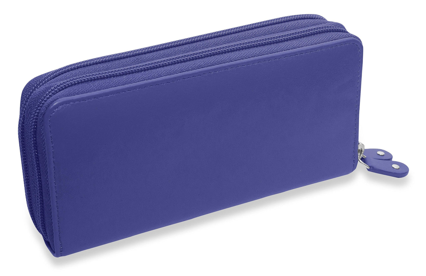 Gabriella RFID Leather Double Zip Around Purse