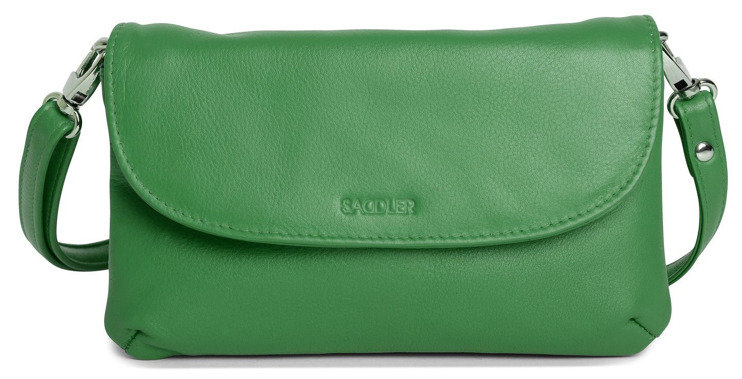 Audrey Leather Crossbody Bag & Clutch