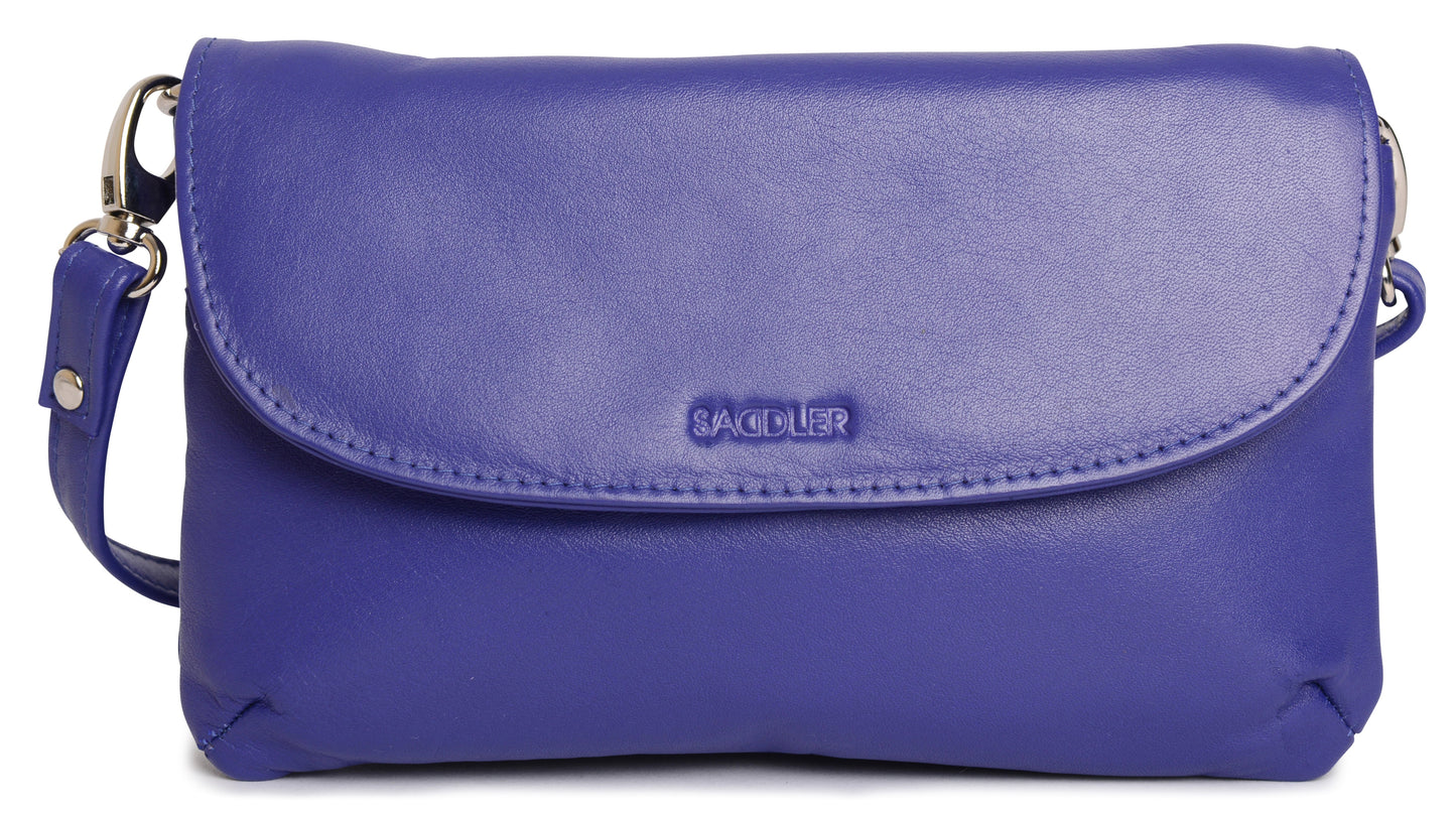 Audrey Leather Crossbody Bag & Clutch
