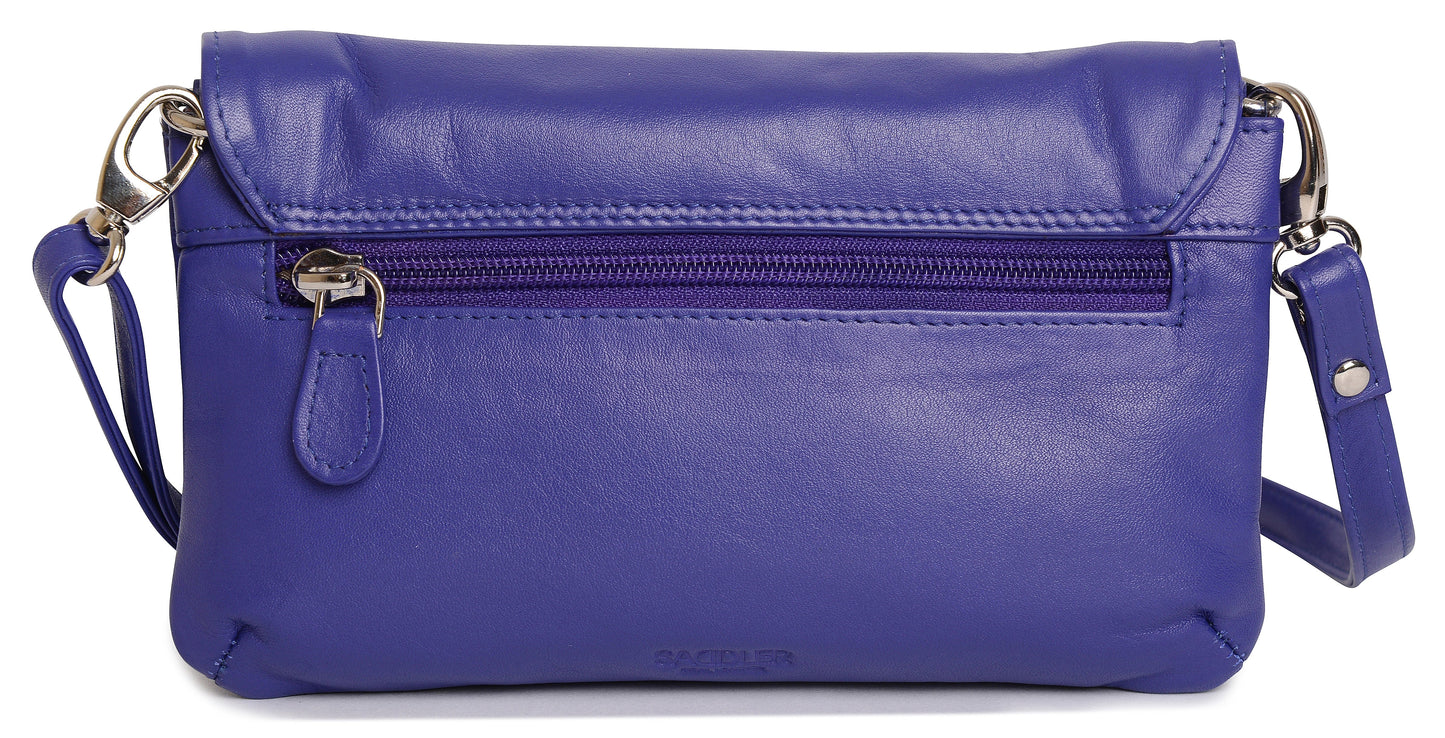 Audrey Leather Crossbody Bag & Clutch