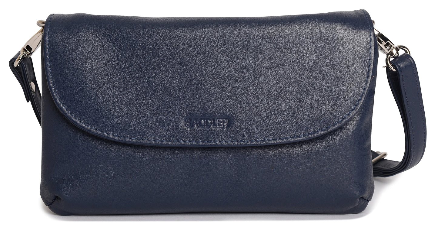 Audrey Leather Crossbody Bag & Clutch