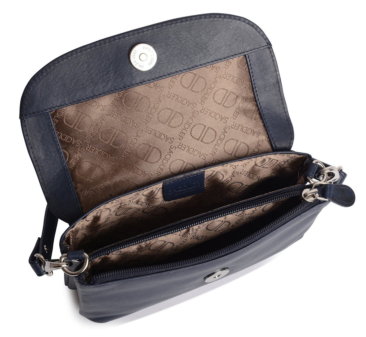Audrey Leather Crossbody Bag & Clutch