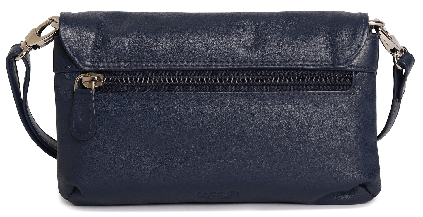 Audrey Leather Crossbody Bag & Clutch