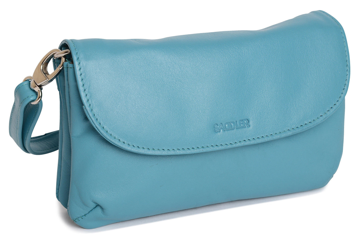 Audrey Leather Crossbody Bag & Clutch