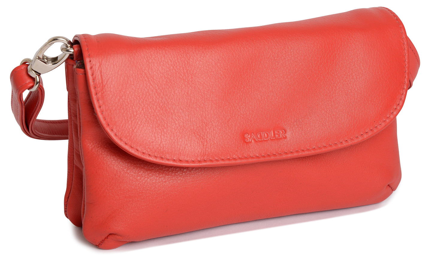 Audrey Leather Crossbody Bag & Clutch