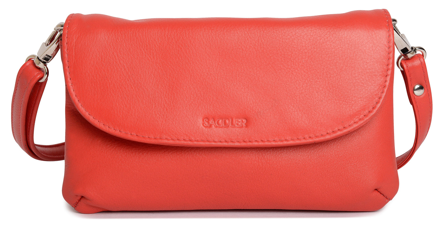 Audrey Leather Crossbody Bag & Clutch