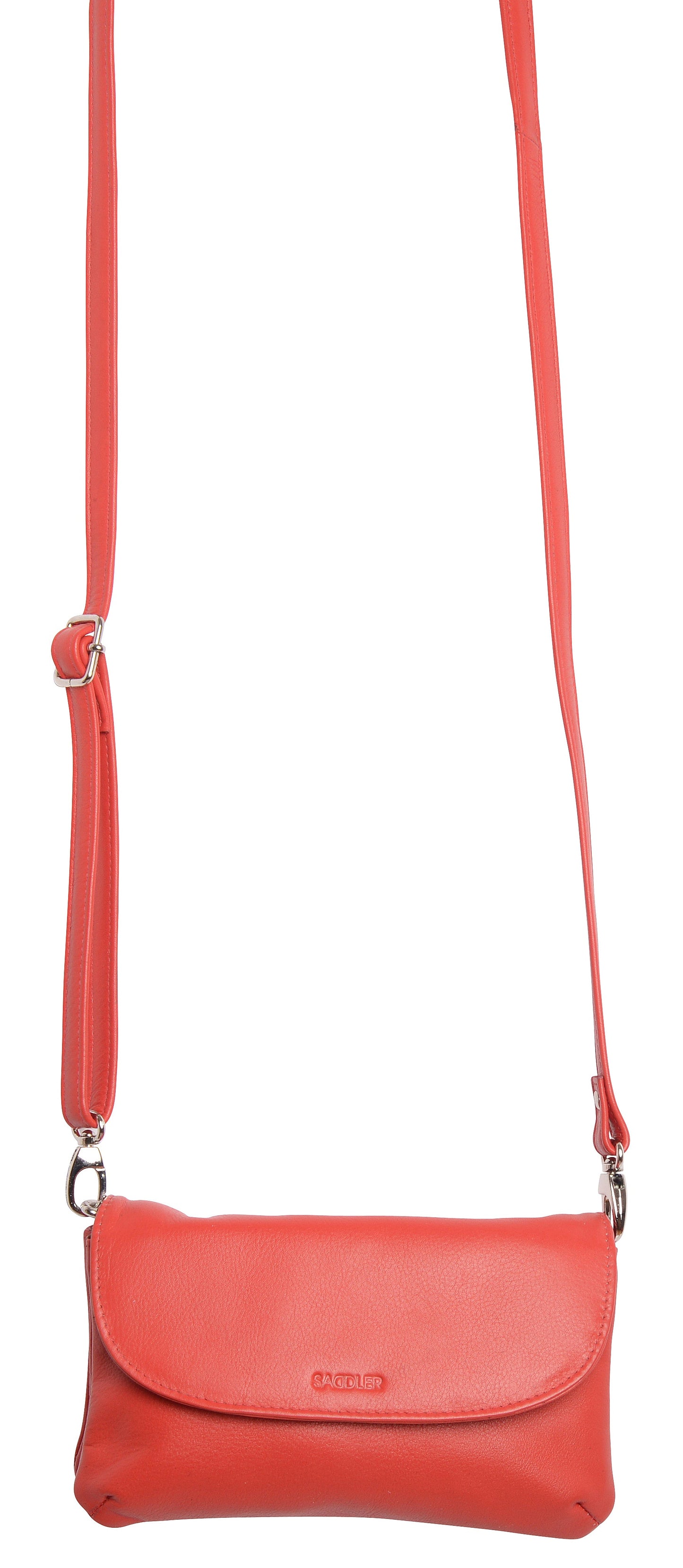 Audrey Leather Crossbody Bag & Clutch