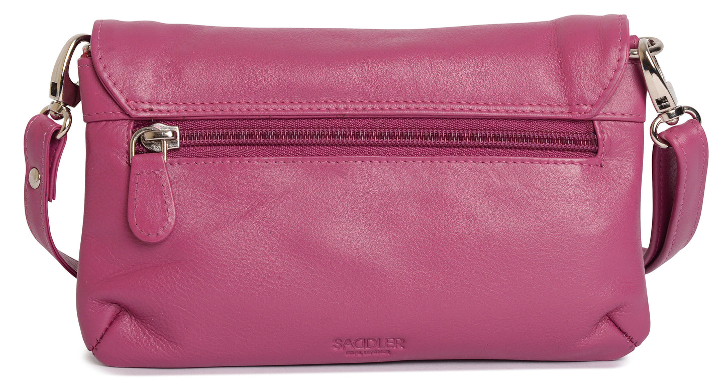 Audrey Leather Crossbody Bag & Clutch