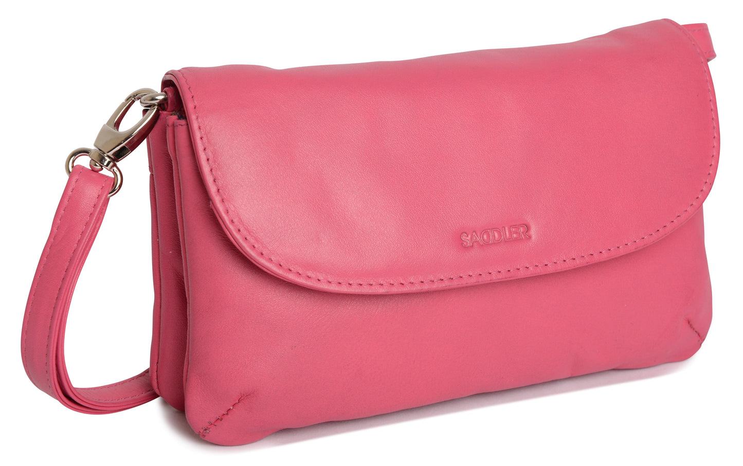 Audrey Leather Crossbody Bag & Clutch