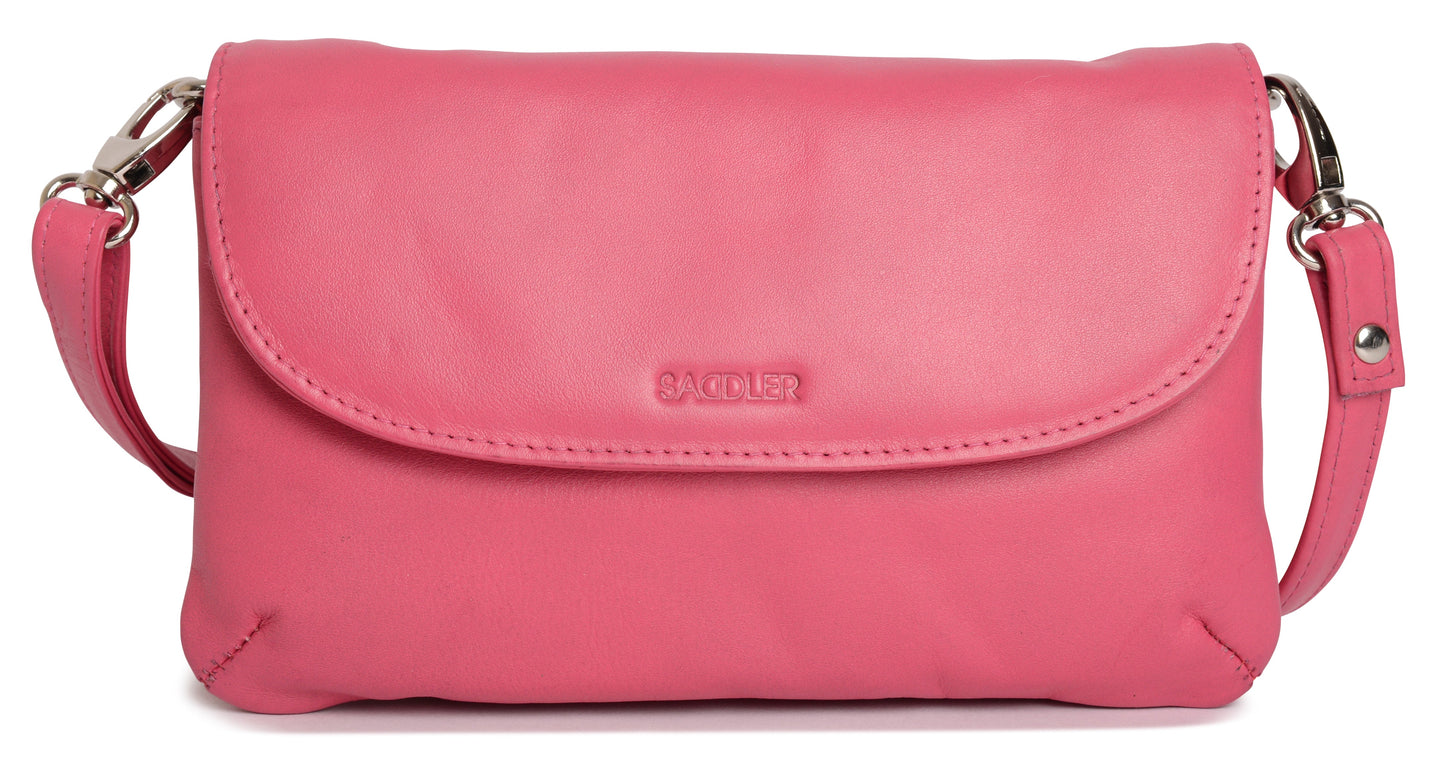 Audrey Leather Crossbody Bag & Clutch
