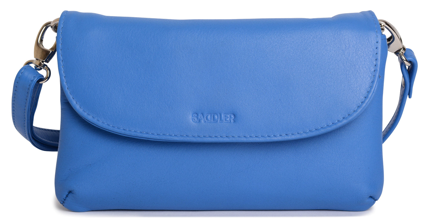 Audrey Leather Crossbody Bag & Clutch