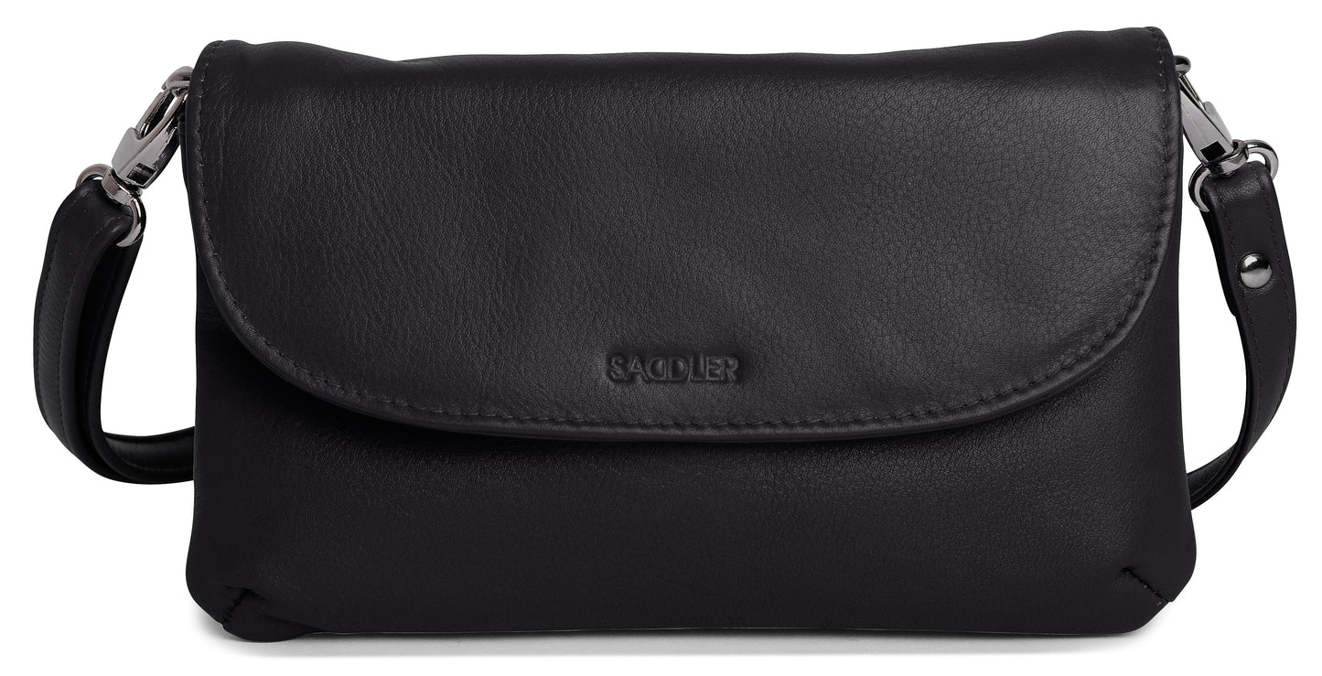 Audrey Leather Crossbody Bag & Clutch