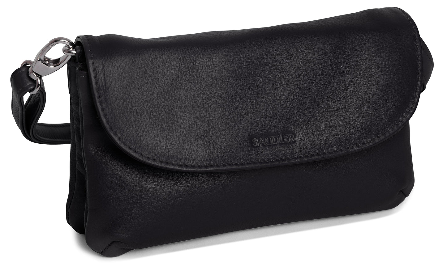Audrey Leather Crossbody Bag & Clutch