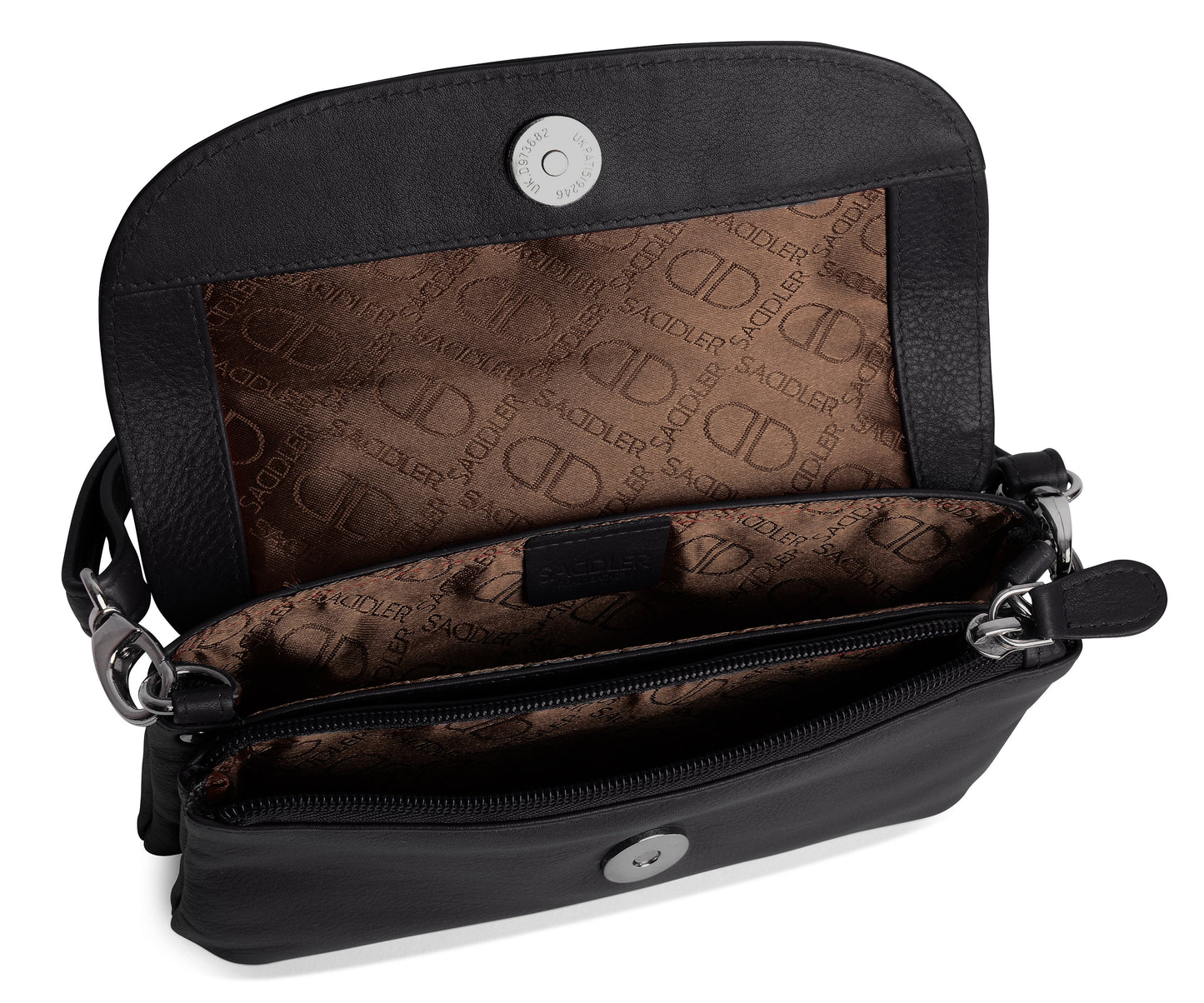 Audrey Leather Crossbody Bag & Clutch