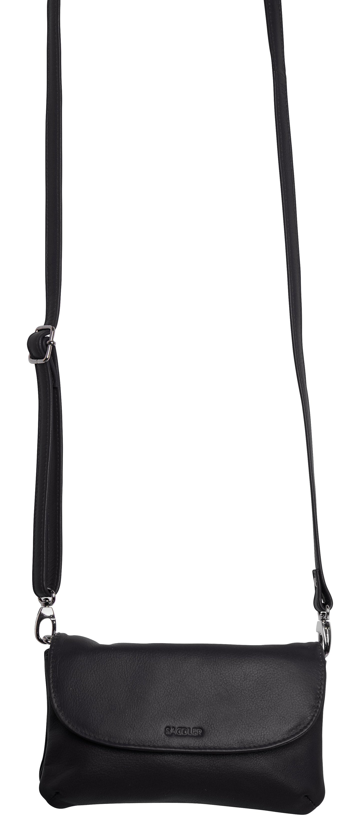 Audrey Leather Crossbody Bag & Clutch