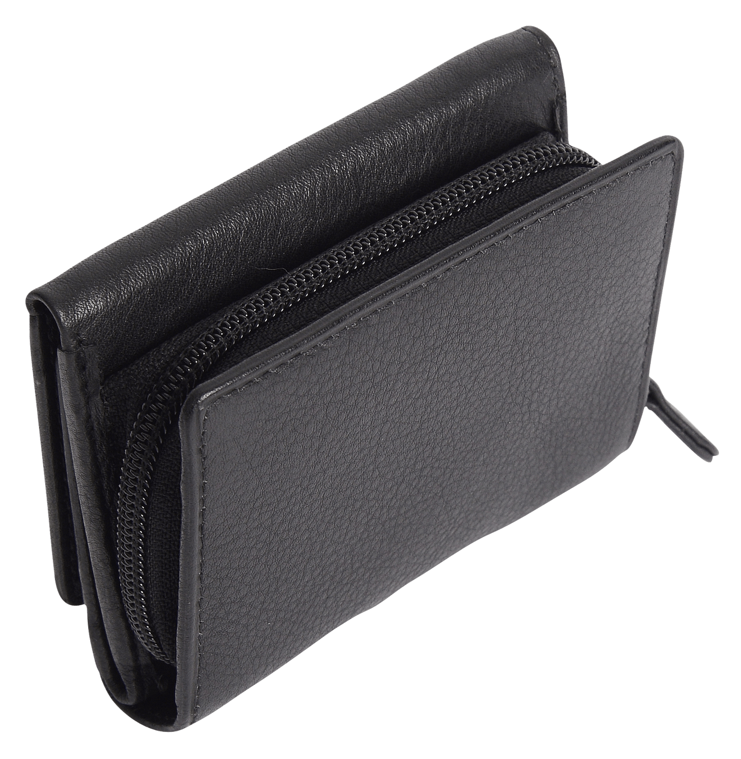 Carla RFID Leather Trifold Purse