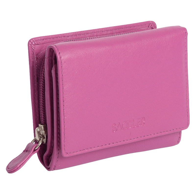 Carla RFID Leather Trifold Purse