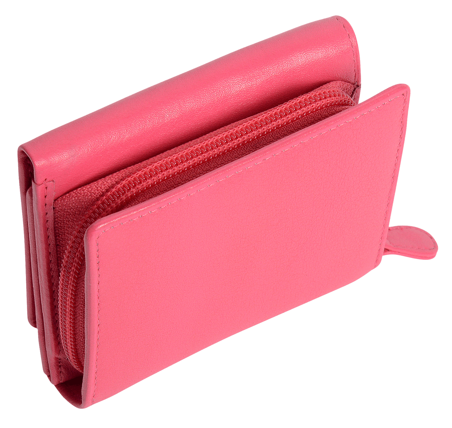 Carla RFID Leather Trifold Purse